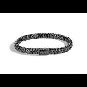 John Hardy Classic Chain 6.5 blackened bracelet